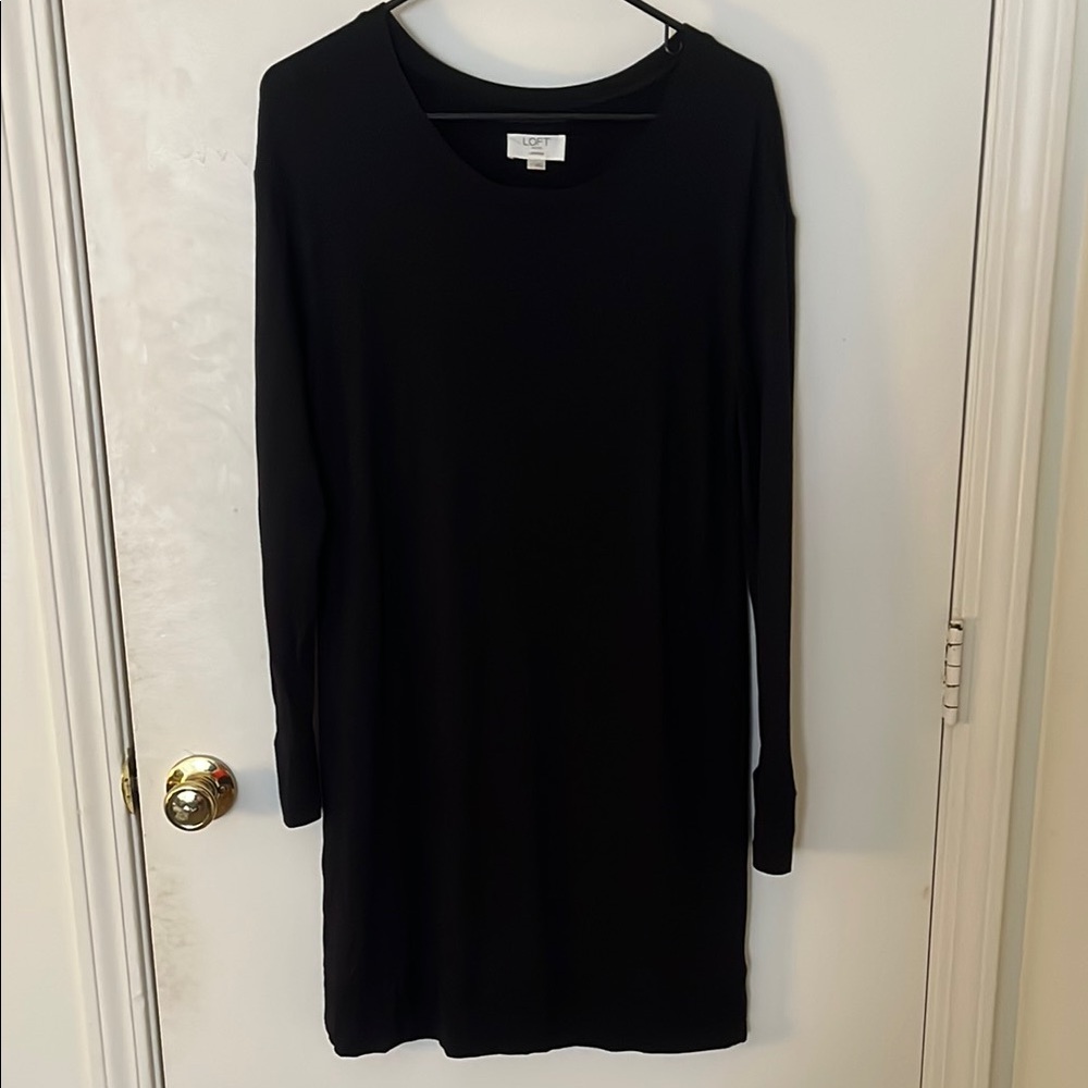 Loft Cozy Long Sleeve Dress